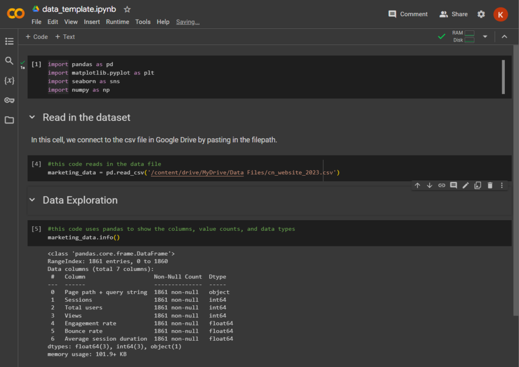 How to Get Started With Python in Google Colab | Cypress North